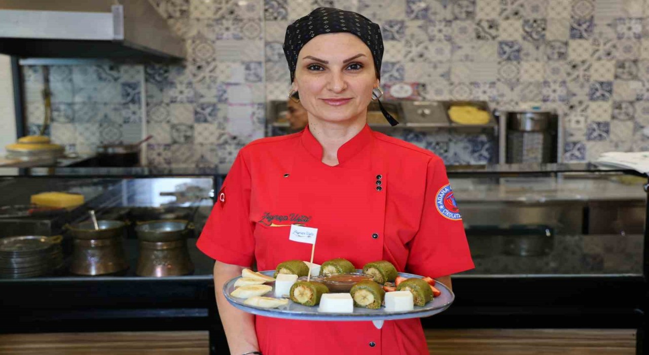 Uzak Doğudan gelen müşterilerinden esinlendi, Sushi Kadayıf yaptı