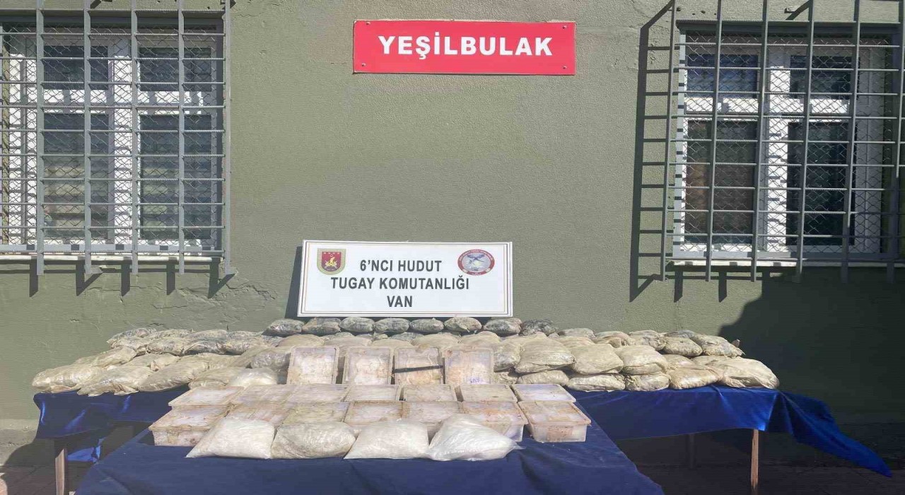 Vanda 91 kilo 558 gram uyuşturucu madde ele geçirildi