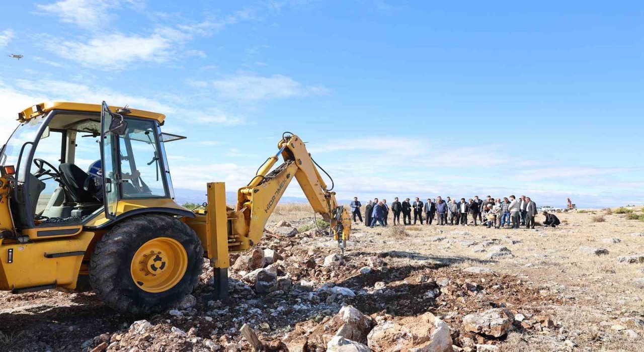 Vezirköprü Karma OSBde ilk temel atıldı