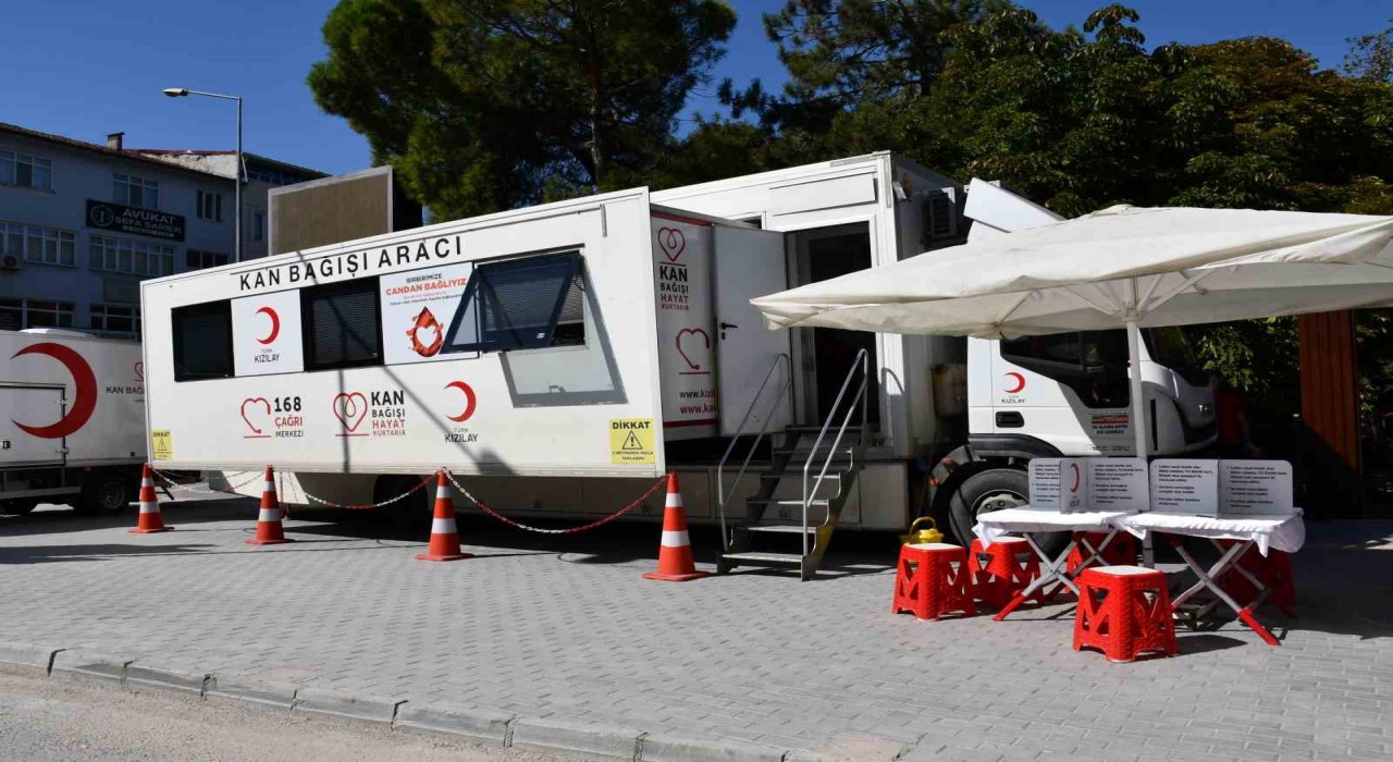 Vezirköprüde Kızılaya kan bağışı