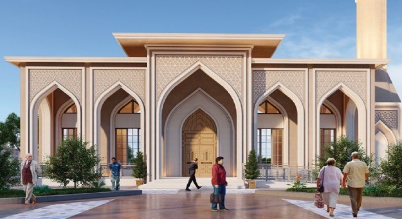 Yeni Merkez Caminin temel çalışmaları başladı