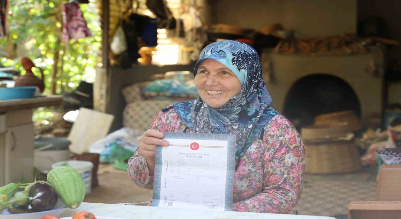 Yeşilyaylada yarım asırlık tapu hasreti sona erdi