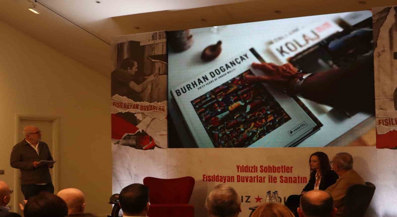 Yıldızlı Sohbetlerde ressam Burhan Doğançay eserleriyle anıldı