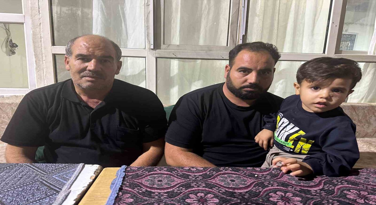 Yorgun merminin isabet ettiği çocuk yaralandı