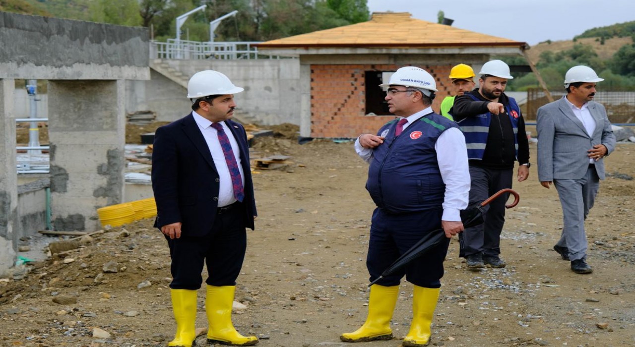 Yozgatta 25 bin metrekare alanda Atık Su Arıtma Tesisi inşa ediliyor