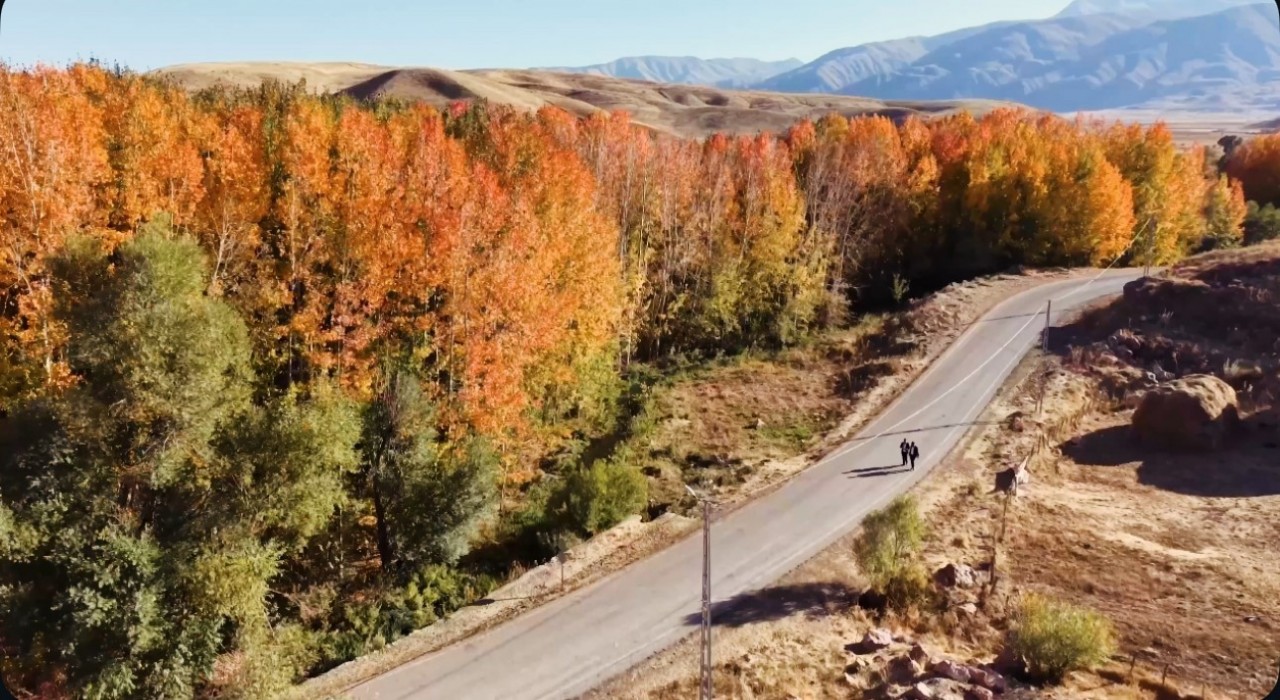 Yüksekovada sonbahar ihtişamı: Kırmızı, sarı ve yeşil Cilo eteklerini cennete çevirdi