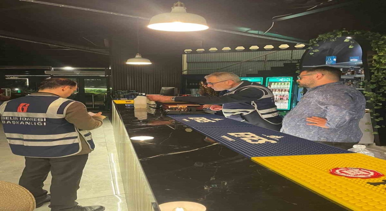 Zonguldakta eğlence mekanlarına vergi denetimi