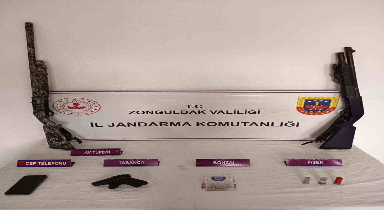 Zonguldakta jandarmadan narkotik operasyonu: 14 gözaltı