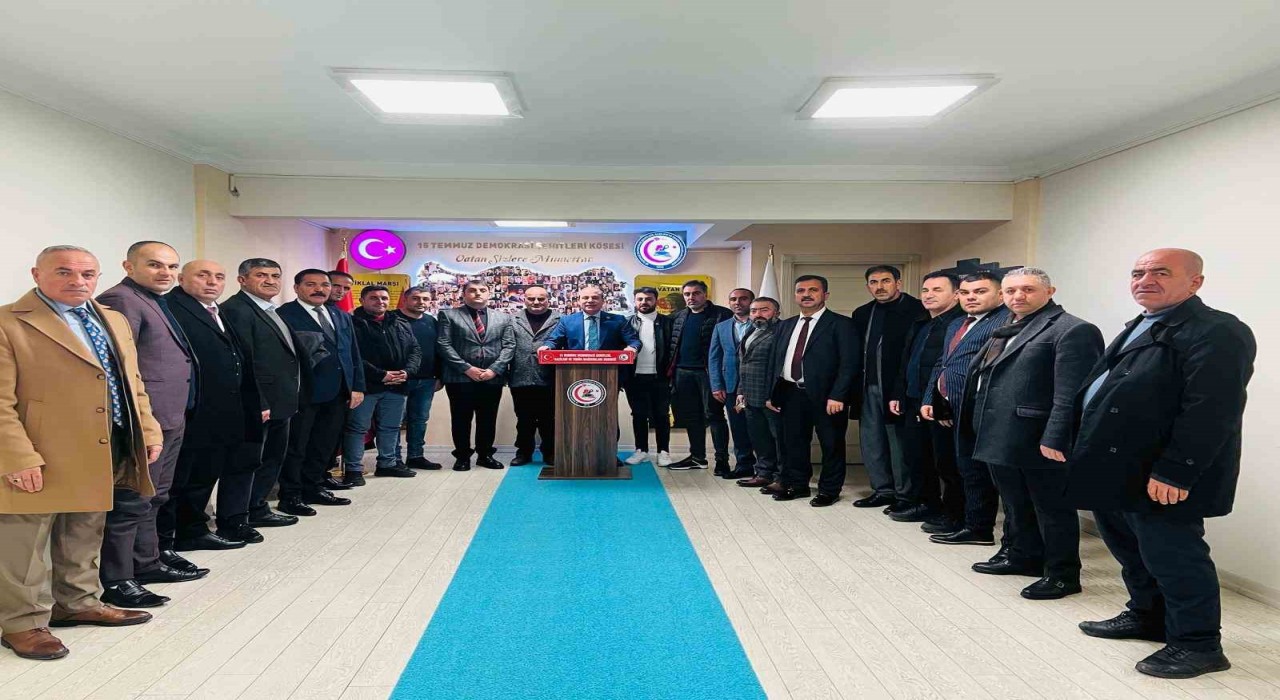 15 Temmuz Demokrasi Şehitleri, Gazileri ve Terör Mağdurları Derneği Genel Başkanı Gündüz: Milli Savunma Bakanı Gülerin yanındayız