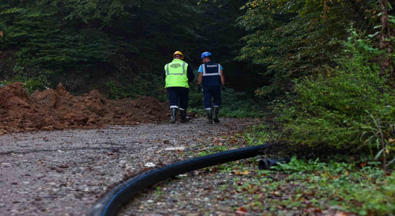 2 bin 800 metrelik hat ile Hendek Yarıcanın içme su geleceği teminat altında