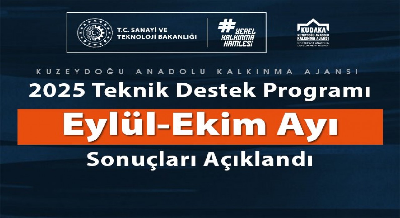 2025 yılı teknik destek programı 5. dönem sonuçları açıklandı