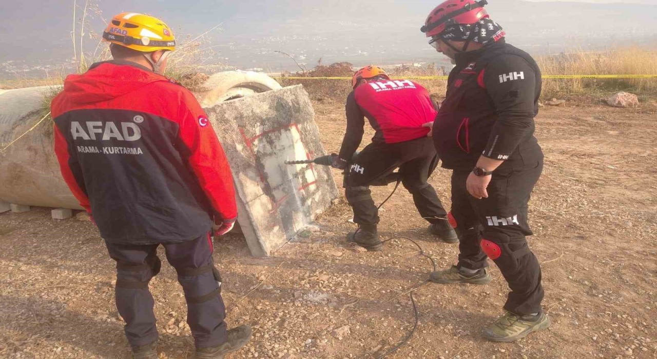 245 personel Tokatta afet müdahalesi provası yaptı