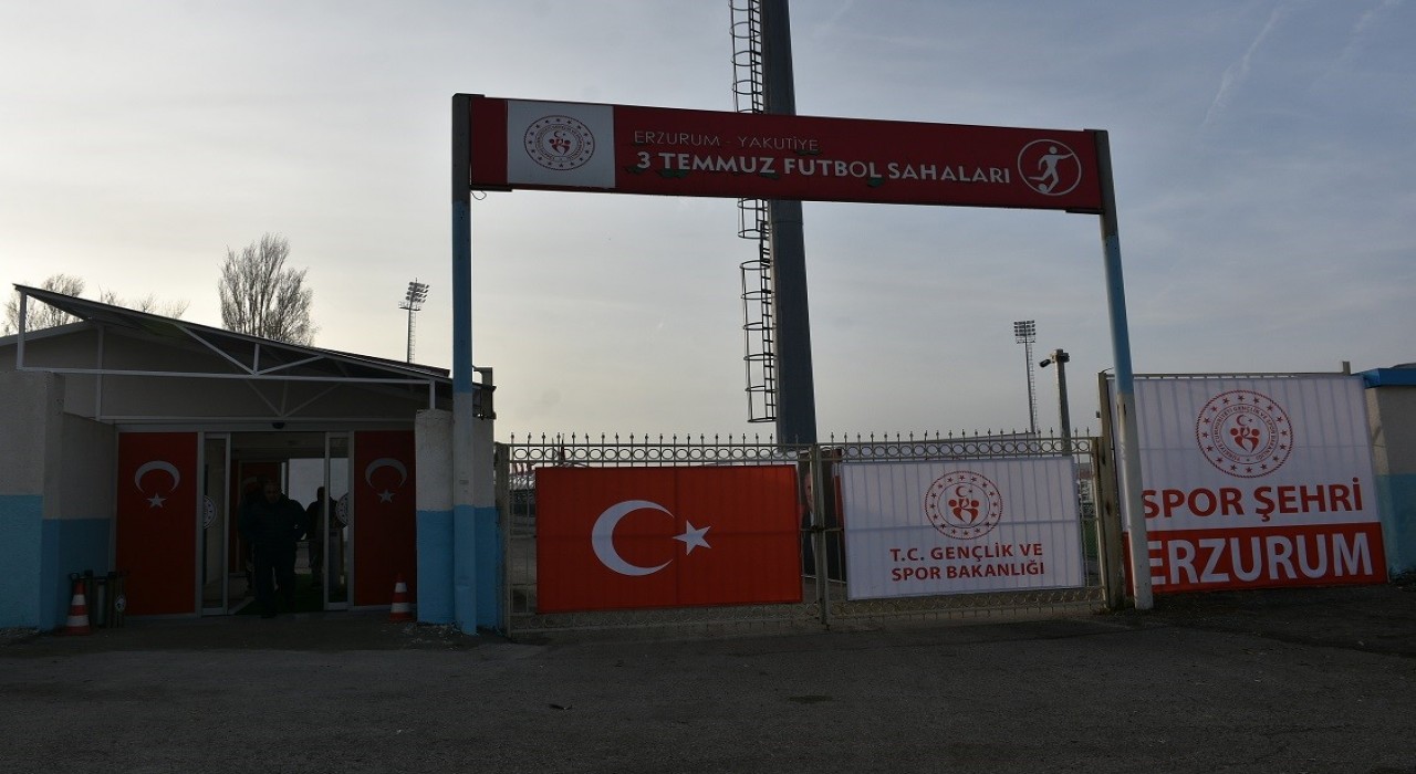 3 Temmuz Stadında sporcular daha güvenli ortamda spor yapacak