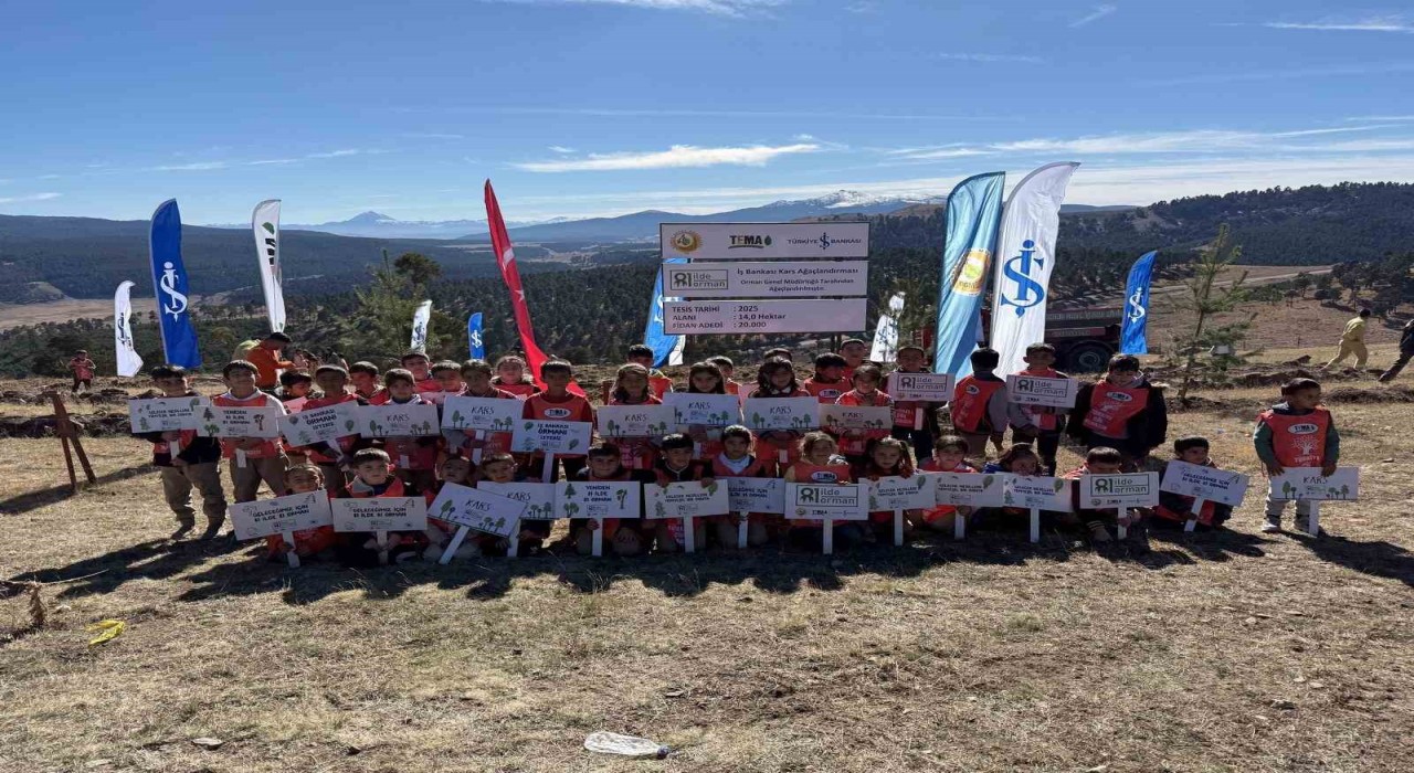 ‘81 İlde 81 Orman projesi Kars ile devam ediyor