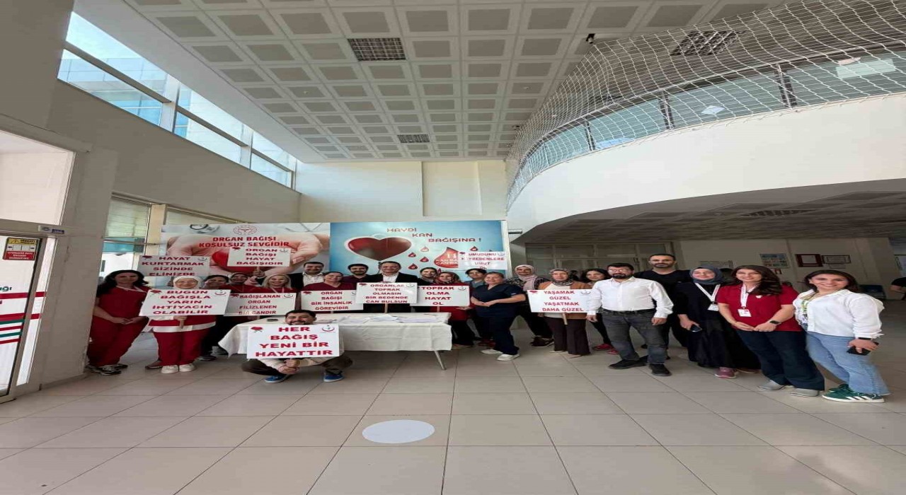 Adanada hekim ve sağlık çalışanları organ bağışına dikkat çekti