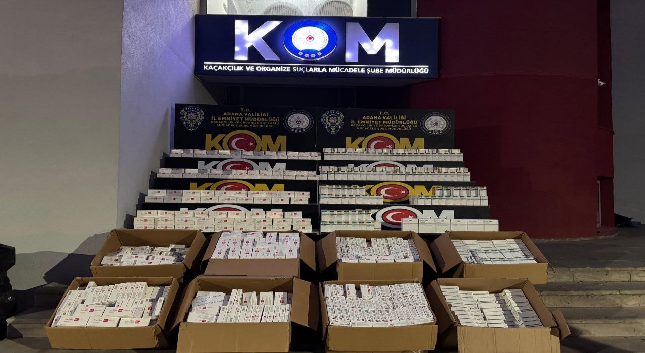 Adanada kaçak ilaç operasyonu