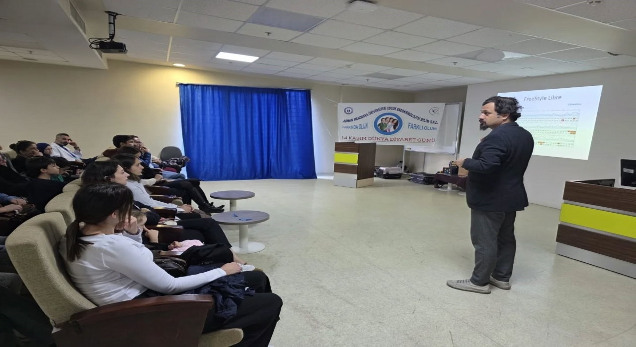 ADÜ Hastanesinde diyabetli çocuklar için farkındalık etkinliği düzenlendi