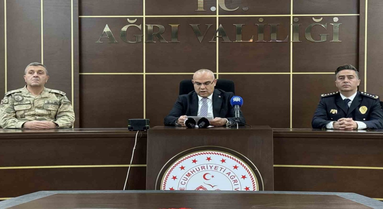 Ağrı Valisi Koç: Devletimiz, milletimizin huzuru ve güvenliği için daima güçlü ve kararlıdır