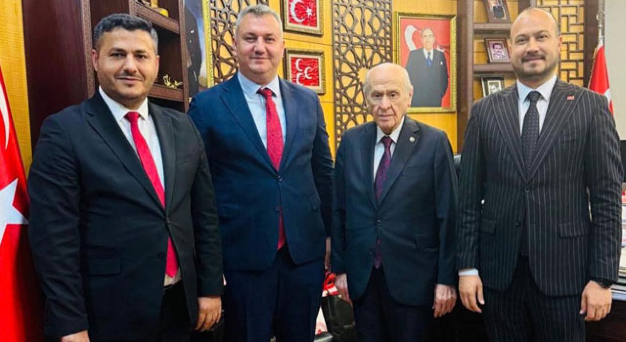 AK Partili Başkanlardan MHP Lideri Devlet Bahçeli’ye Ziyaret