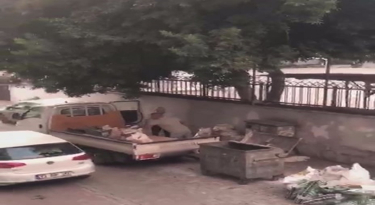 Akdenizde moloz döken şahıslara işlem başlatıldı