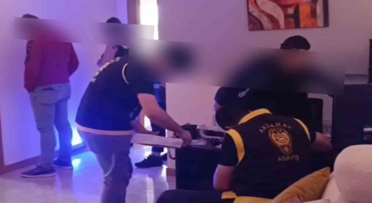 Aksarayda fuhuş operasyonu: 3 tutuklama