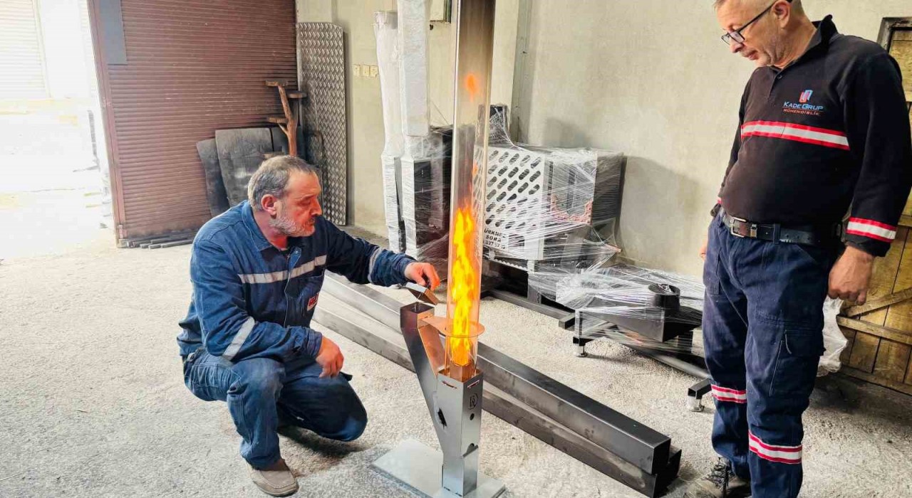 Alaplıda üretilen pelet sobalar dünya pazarında