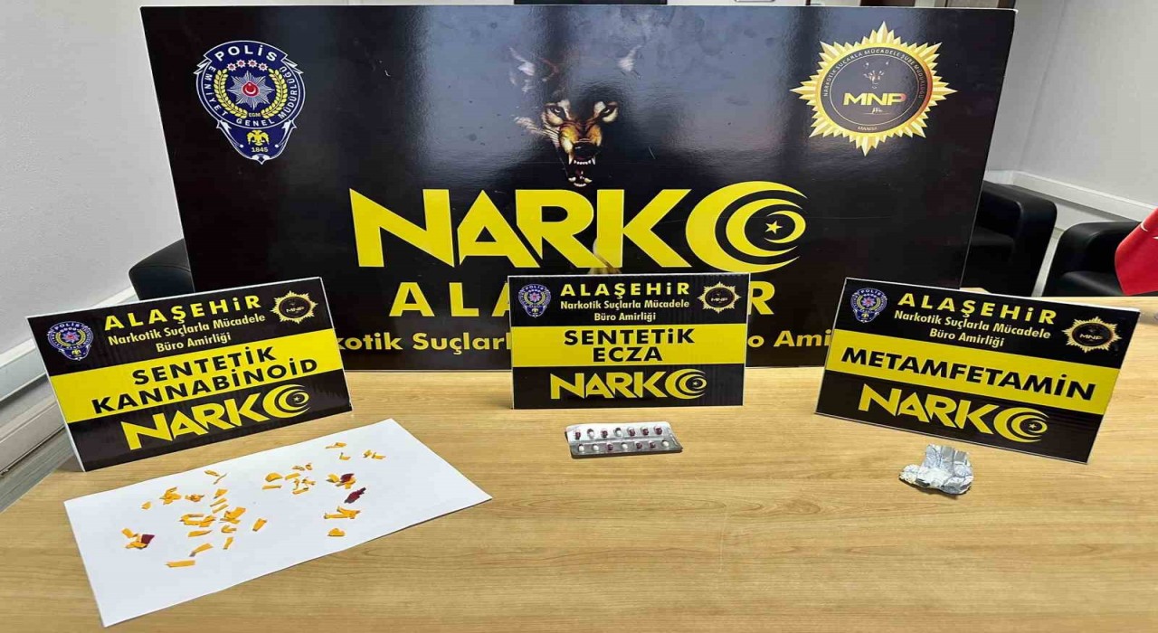 Alaşehirde uyuşturucu operasyonu: 1 tutuklama
