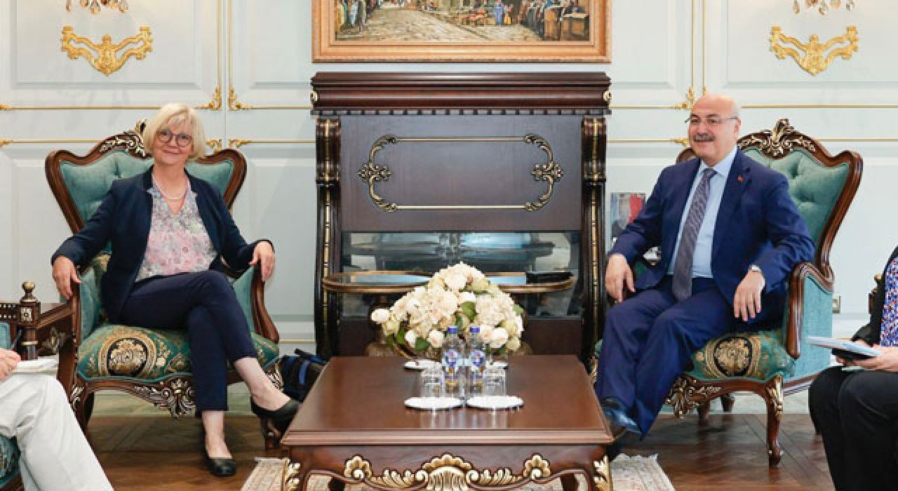 Alman Büyükelçi’den Adana Valisi Köşger’e Ziyaret