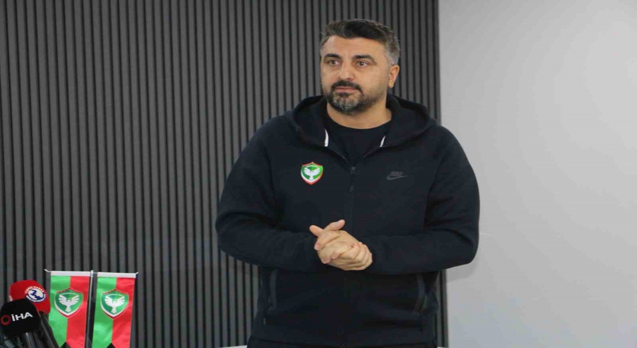 Amed Sportif Faaliyetler Teknik Direktörü Kaloğlu: 4 haftalık performansla iyi çıkış yakaladık