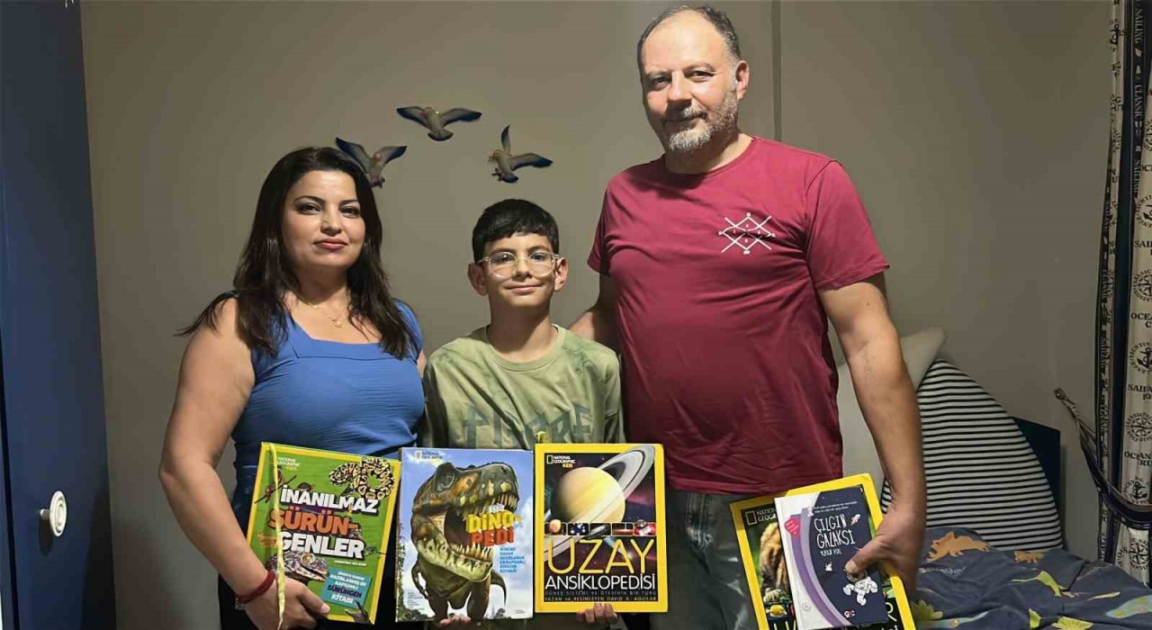 Amerikan üniversitesinden eğitim daveti alan küçük dahi Ümitin sırrı kitap okumak