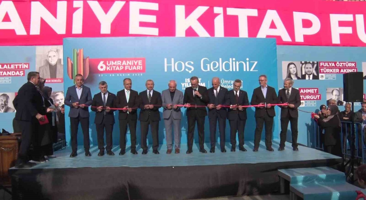 Anadolu Yakasının en büyük kitap fuarı kapılarını Ümraniyede kitapseverlere açtı