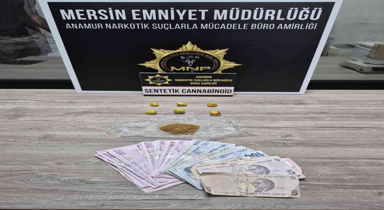 Anamurda uyuşturucu taciri yakalandı