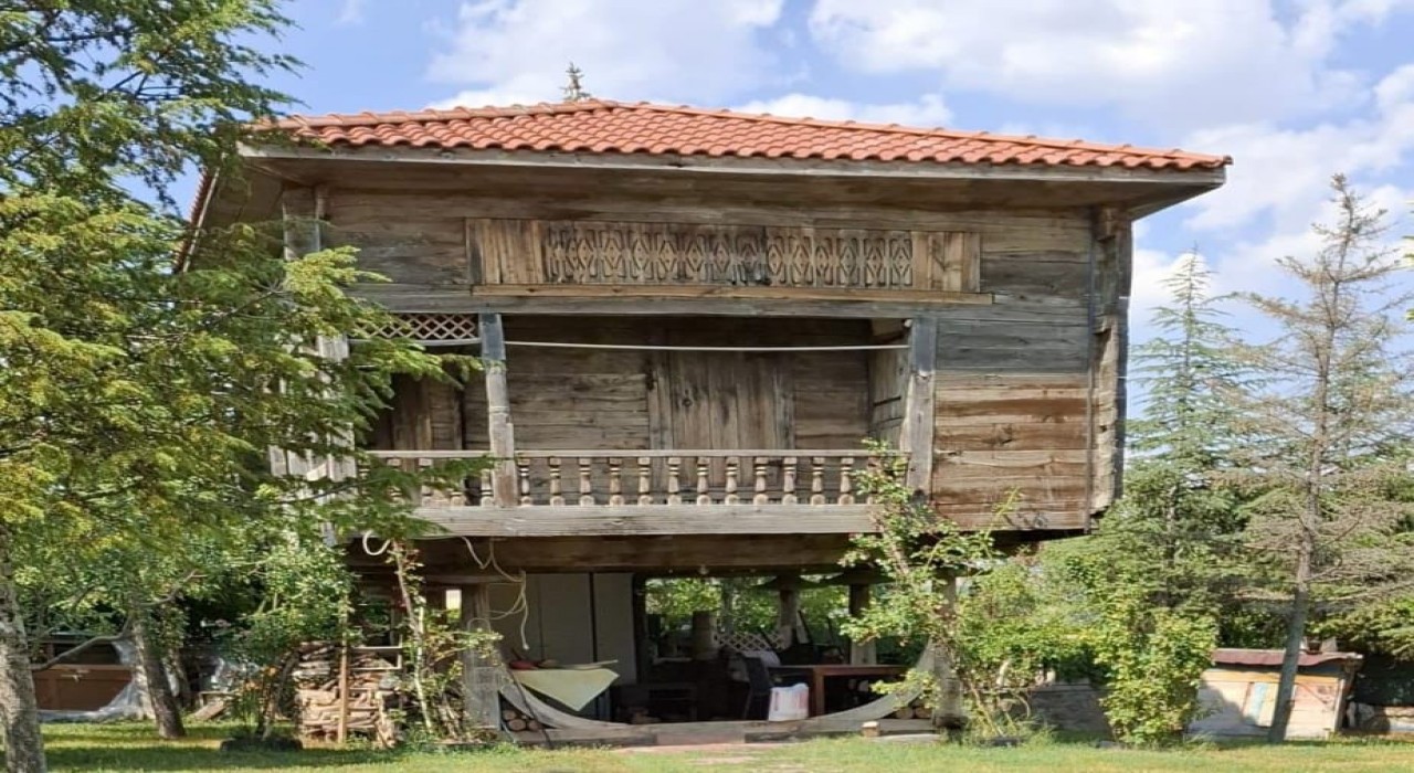 Ankarada 200 yıllık serender kül oldu