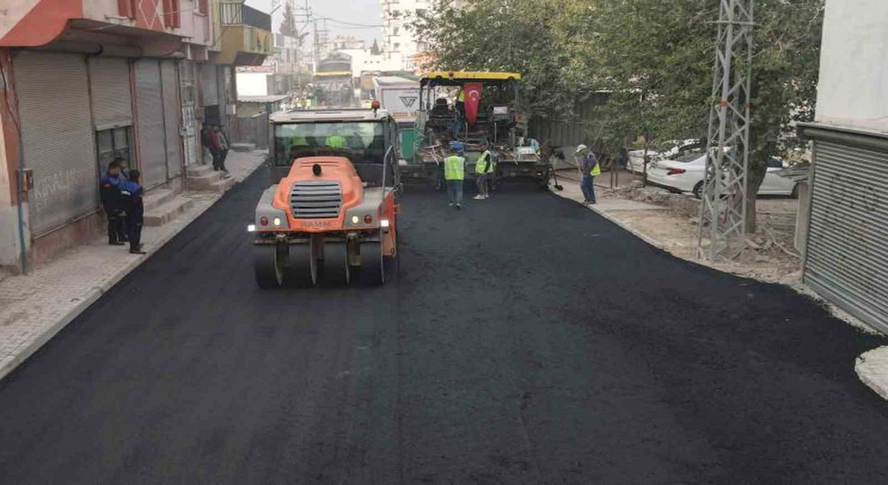 Arabanda içme suyu şebekesi çalışmaları tamamlandı, asfalt çalışmaları başladı