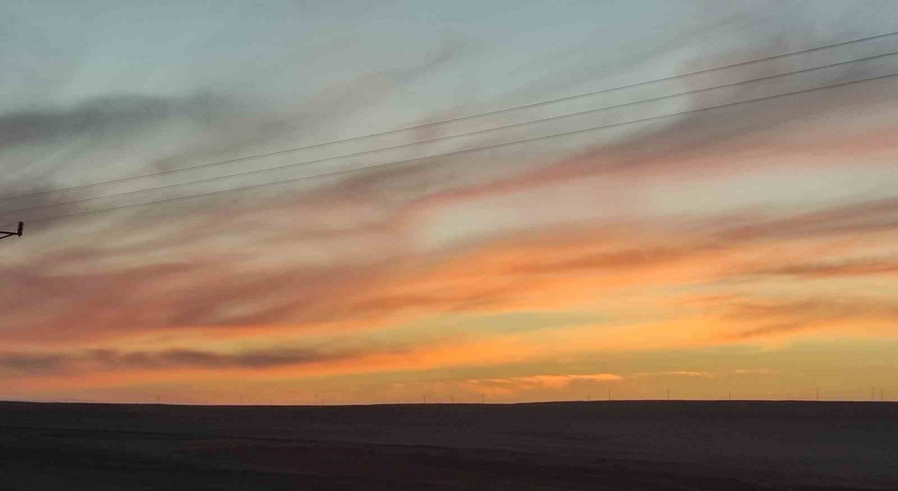Ardahanda gün doğumu mest etti
