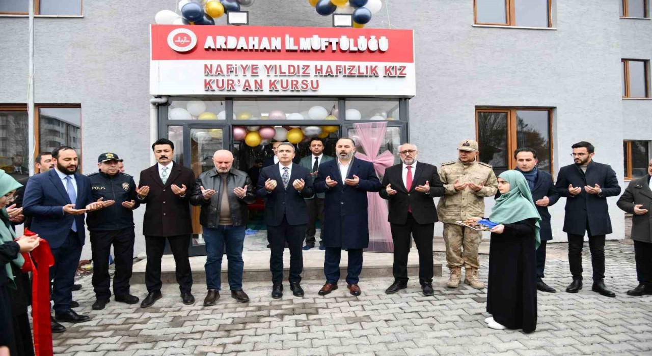 Ardahanda, Kız Kuran Kursunun açılışı yapıldı