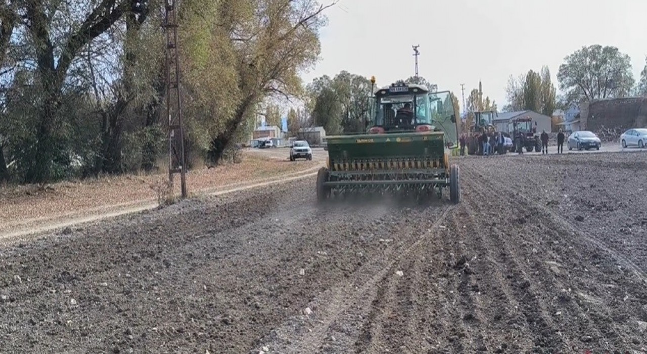 Arpalıda suni mera tesisi oluşturuldu