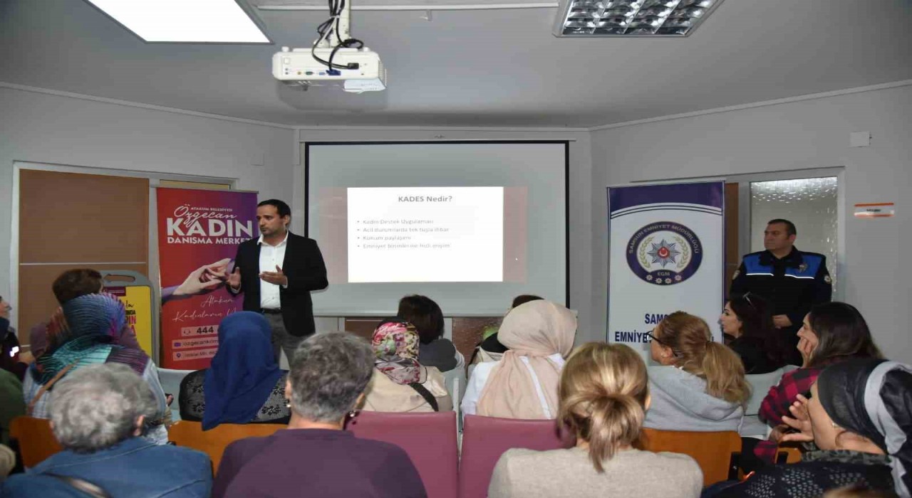 Atakumda ‘Kadına Şiddete Hayır programı