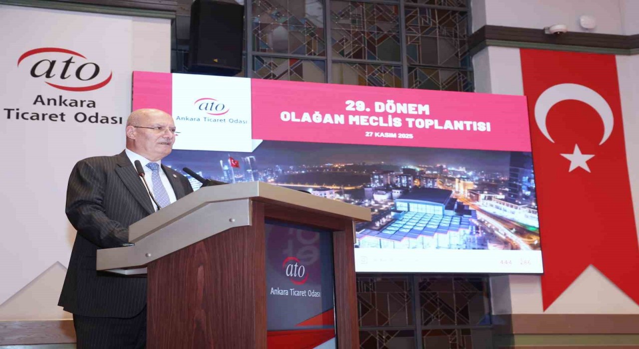 ATO Başkanı Baran: Muhtemel deprem riskine karşı sanayi tesislerini, Ankara merkezde olacak şekilde İç Anadolu Bölgemize taşıyalım