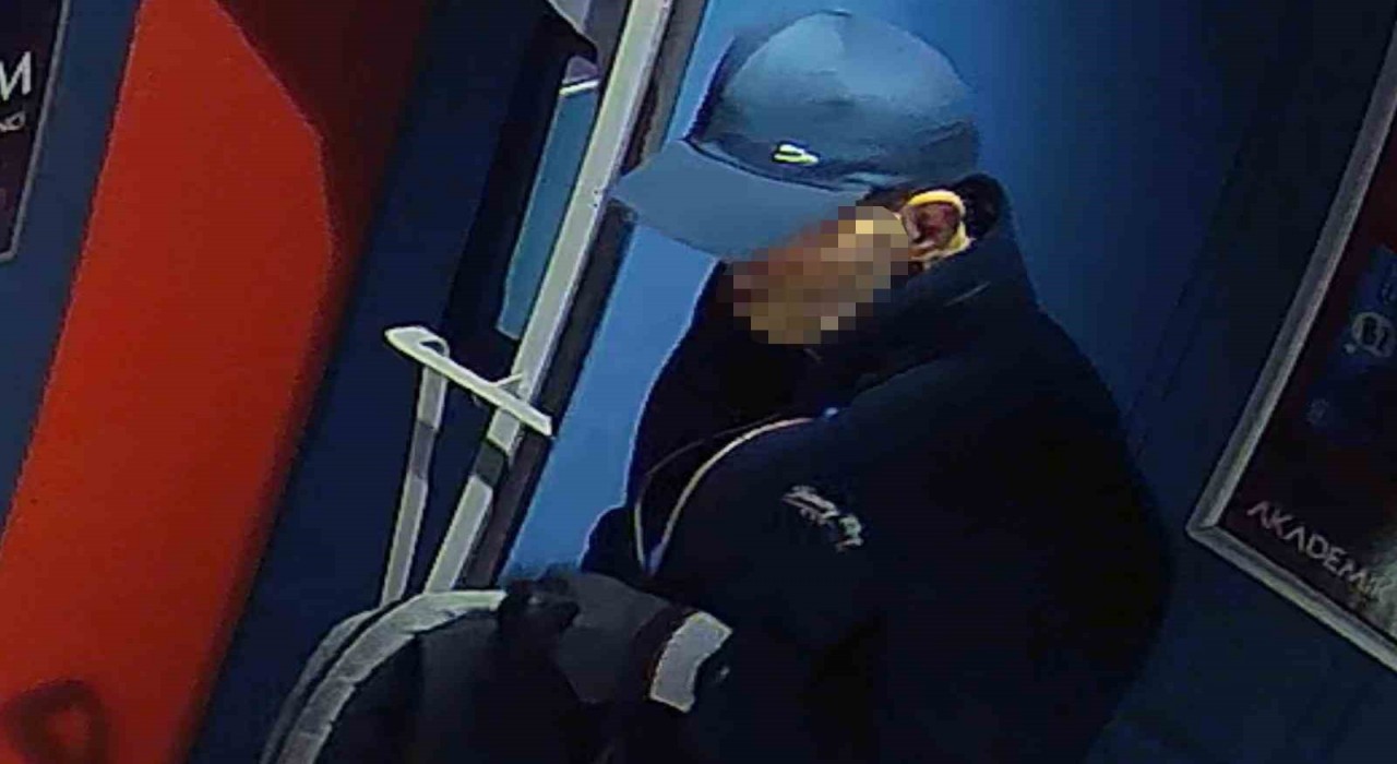 Avcılarda pişkin hırsız güvenlik kamerasında