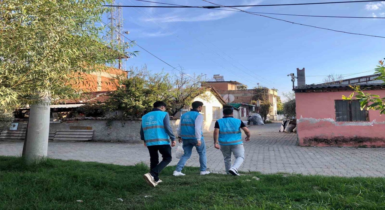 Aydında gençler komşularını unutmuyor