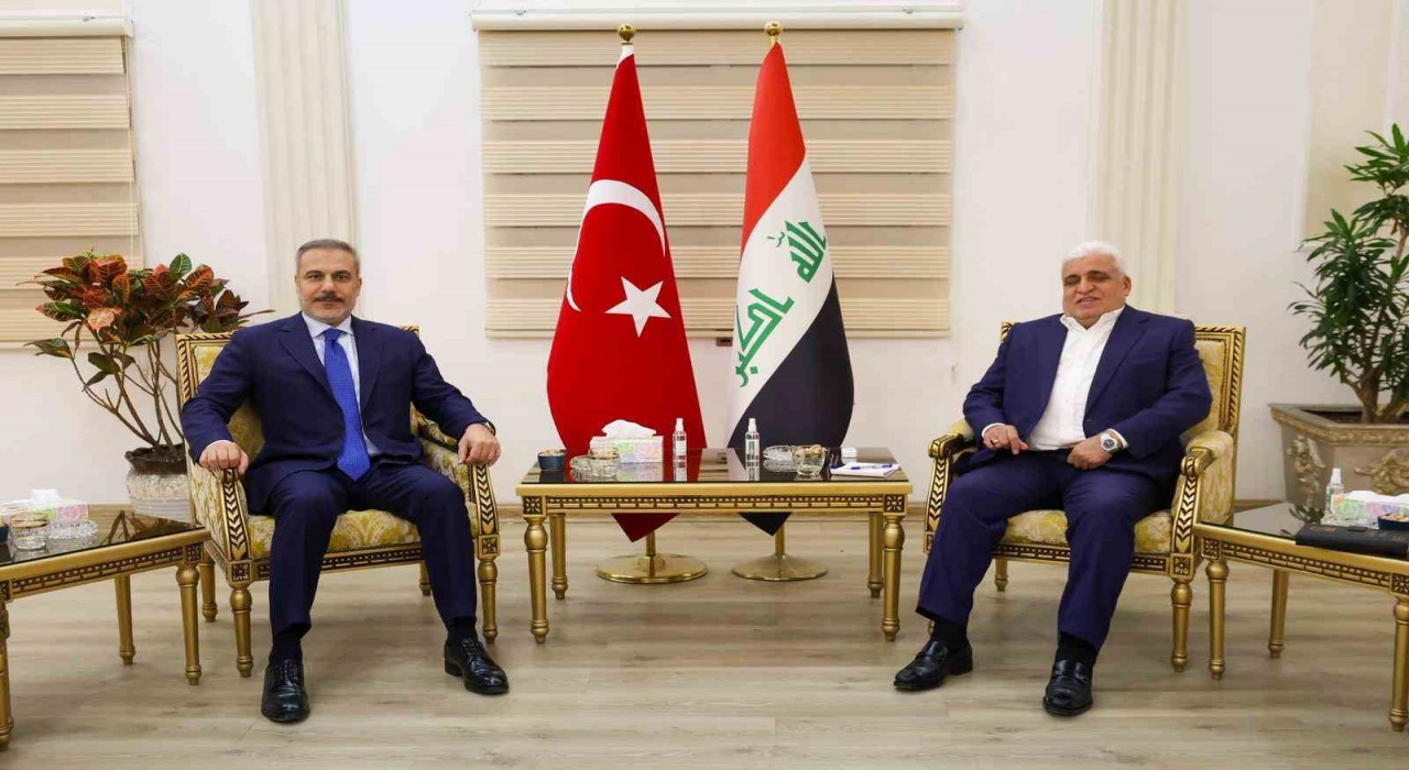 Bakan Fidan, Haşdi Şabi Komisyonu Başkanı Feyyad ile görüştü