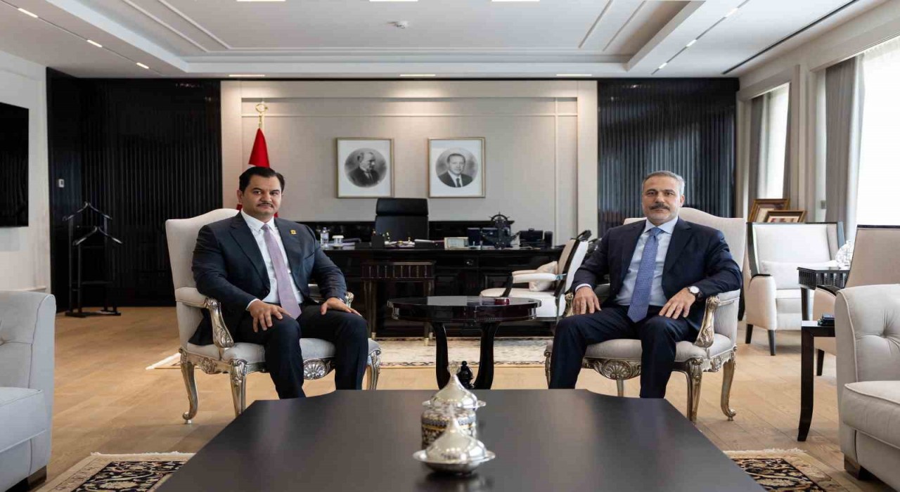 Bakan Fidan, Libya Ulusal Ordusu Genel Komutan Yardımcısı Orgeneral Hafteri kabul etti