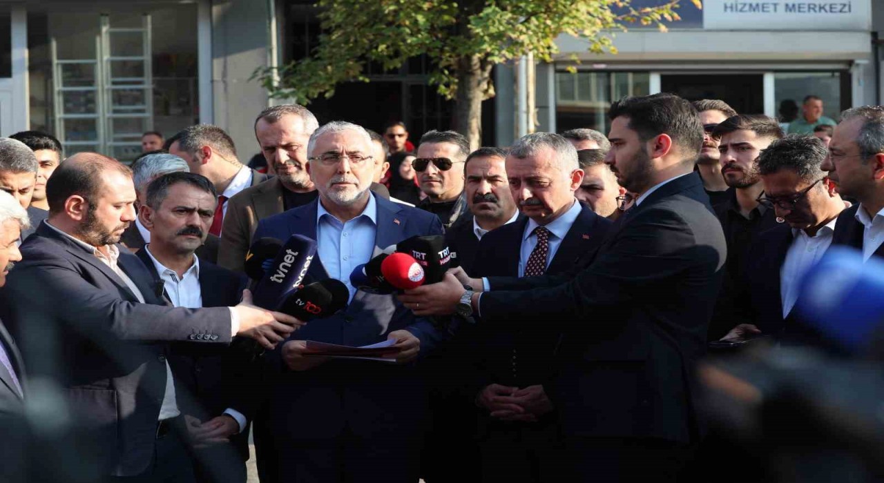 Bakan Işıkhan: Patlamada 6 emekçi kardeşimiz hayatını kaybetmiş, 7 kardeşimiz de yaralanmıştır