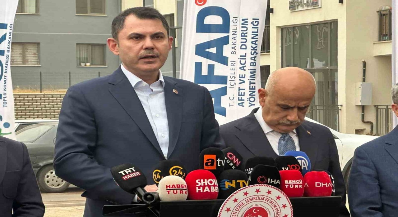 Bakan Kurum: Türkiye genelinde ise 2025 yılı sonuna kadar 453 bin konutun teslimini gerçekleştireceğiz