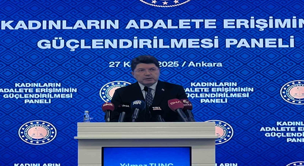 Bakan Tunç: Kadına yönelik şiddet bizim kırmızı çizgimizdir 