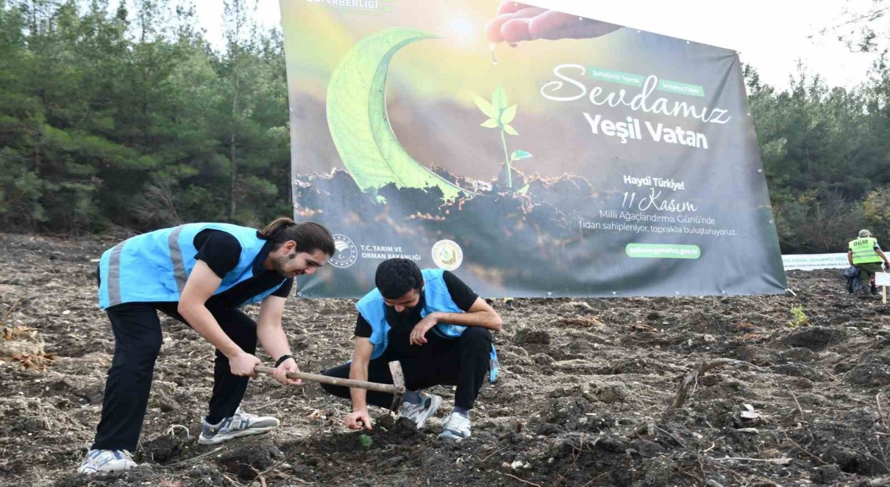 Balıkesirde gençler Yeşil Vatan için buluştu