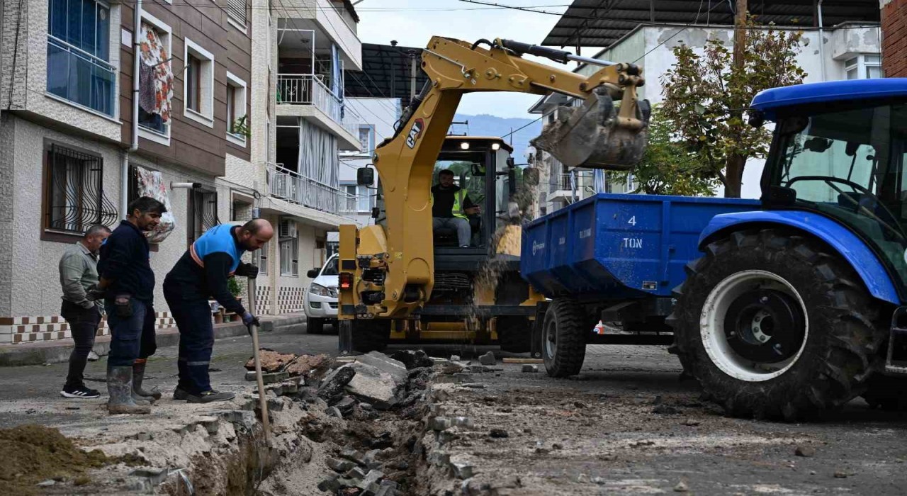 Barbarosun altyapı çalışmaları tamamlanıyor