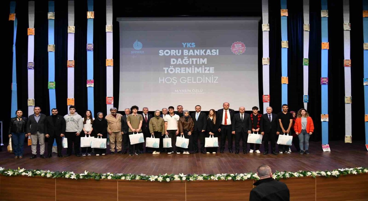 Başiskelede 1219 öğrenciye YKS soru bankası desteği