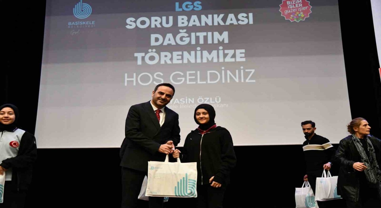 Başiskelede 1608 öğrenciye LGS soru bankası desteği